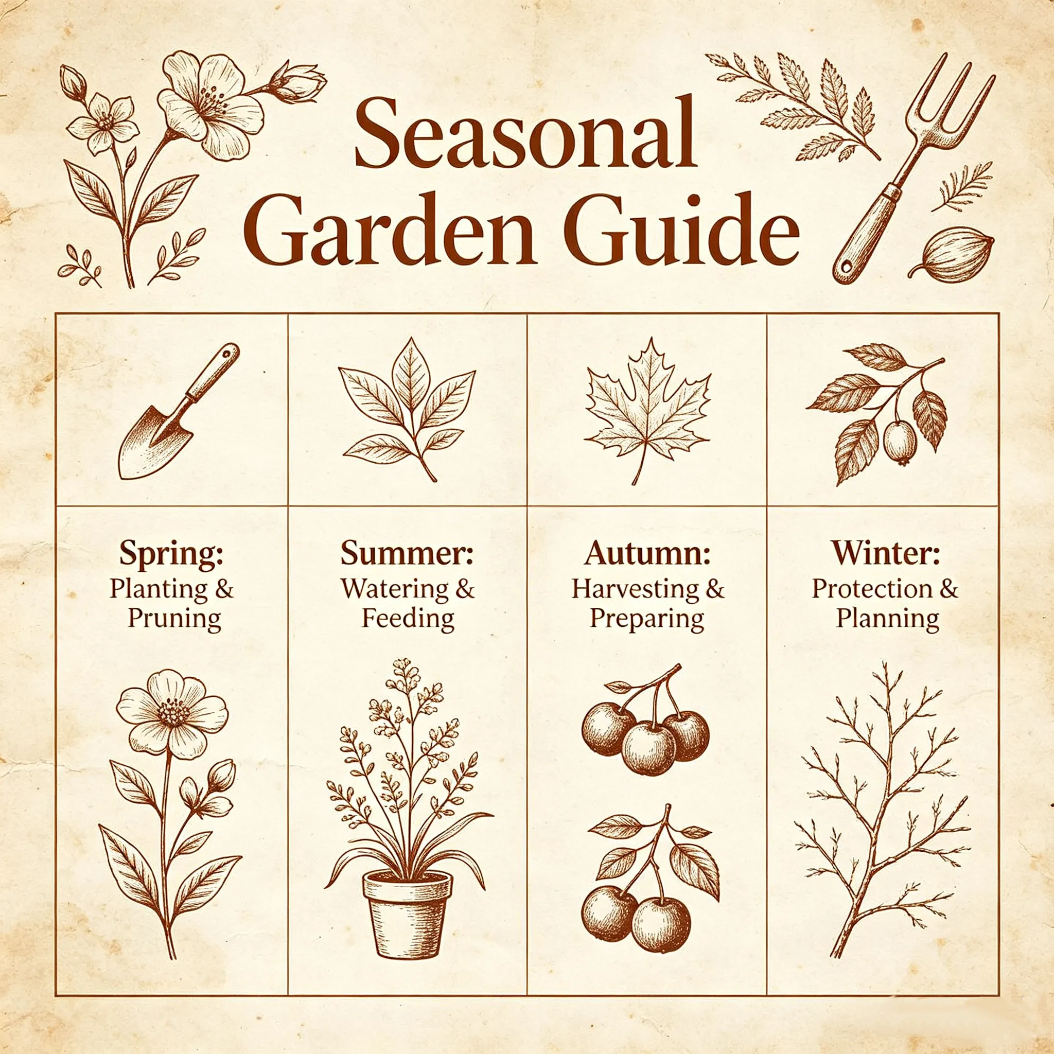 Seasonal Gardening Guide